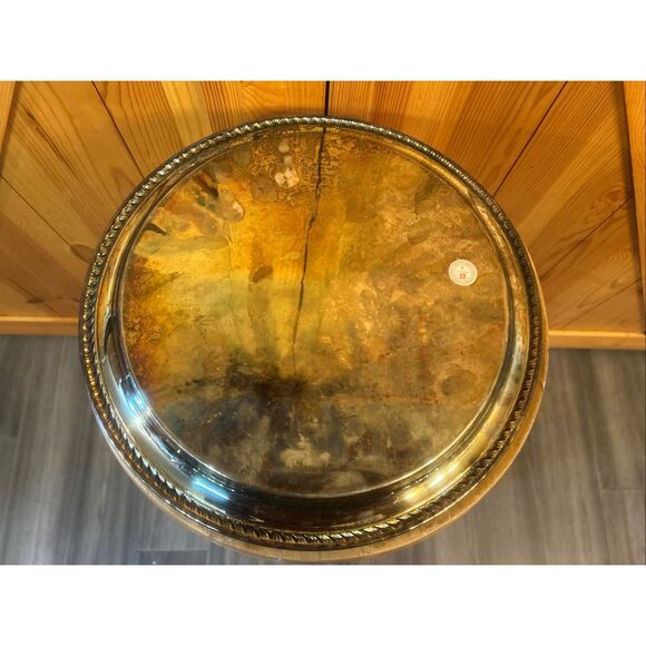 International Silver Co. Round Silver Plate (5702) - Picture 5 of 7